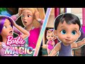 Barbie&#39;s Parent&#39;s Turn Into Babies?! | Barbie A Touch Of Magic Season 2 | Netflix Clip