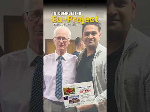Ajay Balaji’s AI Innovation Submitted for Patent After Successful EU Project Completion