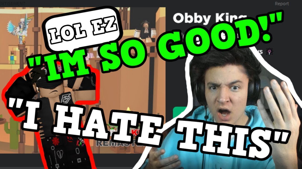 So I Raged At A Roblox Obby Game With Fans Youtube - roblox twitch obby