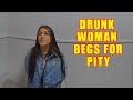 Drunk Woman Begs for Pity Because She is Taking Citizenship Test