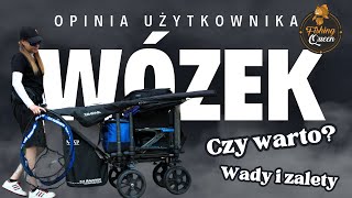 CZY WARTO? WADY I ZALETY WÓZKA TRANSPORTOWEGO || OPINIA PO 4 LATACH UŻYTKOWANIA MAP x4 Competition