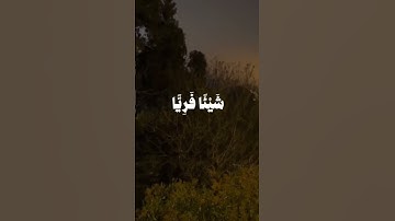 #قرآن كريم #سورة طه #فأتت به قومها تحمله # تلاوة هادئة