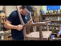 Building a Maloof style wooden rocker.