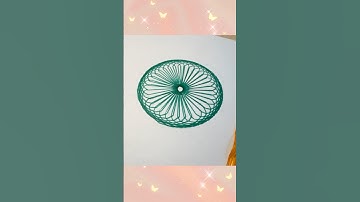 Best spirograph design for 2024 💜#spirograph #trending #satisfying #relaxing #spiroart