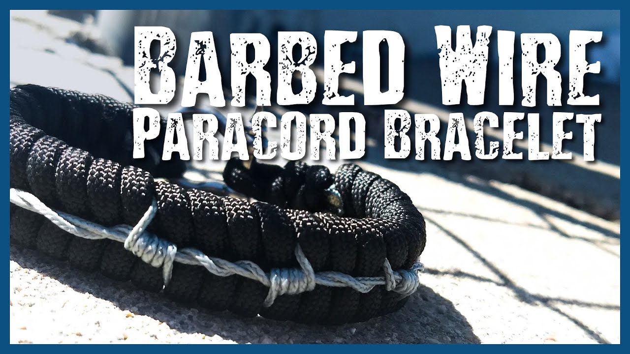 Barbed Wire Fishtail Bracelet Paracord Tutorial 