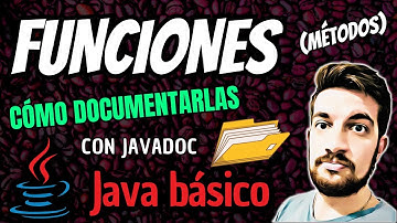 DOCUMENTAR MÉTODOS en Java ☕ con JAVADOC