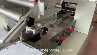 250 egg roll packaging machine,Snack food packaging machine,250b flow wrapper machine,food packing