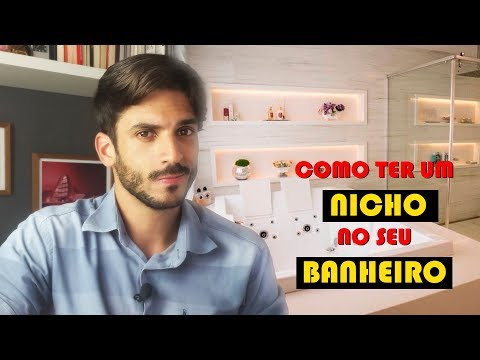 Vídeo: Nicho No Banheiro: Como Fechar O Nicho Do Banheiro Acima Do Banheiro No 