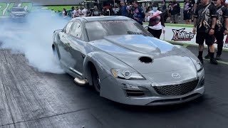 New Ian Racing 6.85 @ 188.35 MPH Brian Salas al volante @ Orlando Speed World