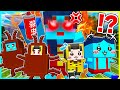 ハンター vs けなそゆ兄弟 色んな姿に変身して逃げろ！！【まいくら/マインクラフト】