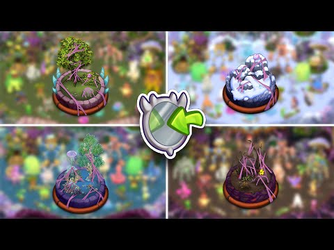 All Mirror Islands - Full Songs 4.4 (My Singing Monsters)