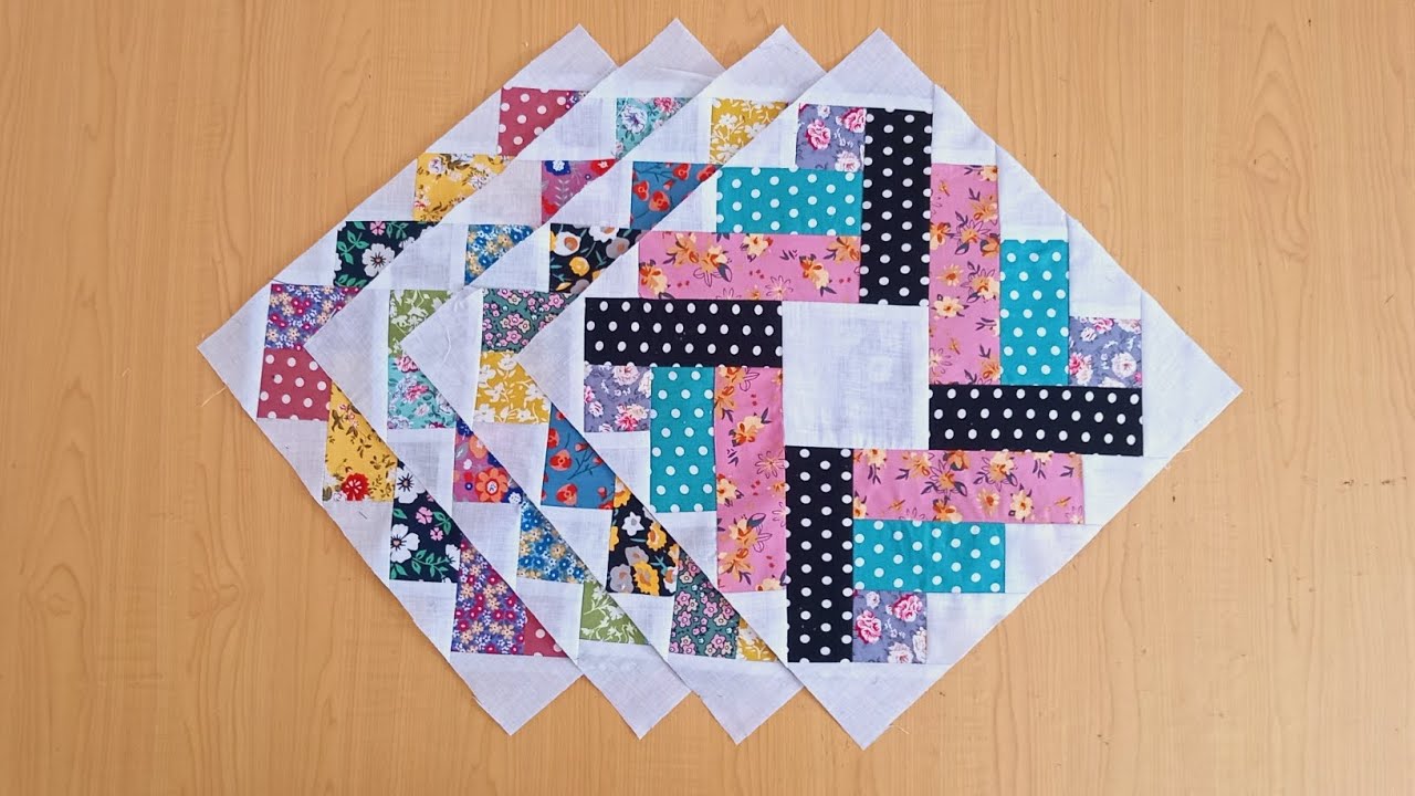 I Used This  Simple Trick To Transform My  Scrap Fabric Into Beautiful QUILT 
