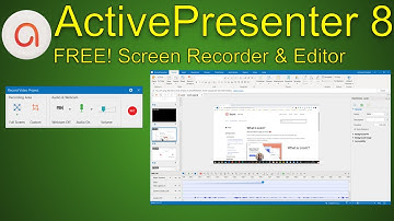 Active Presenter 8 Free Screen Recorder (2022) - Software Highlight E05
