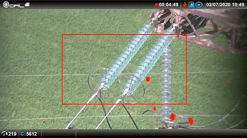 Aerial power line inspection with corona camera | Hepta Airborne