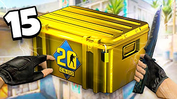 OPENING 15 CS20 CASES FOR THE HOBBY!