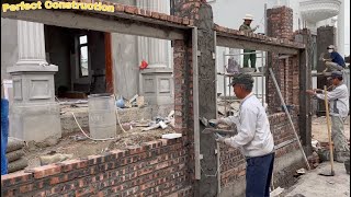 The Most Accurate Technique Of Building Solid Brick Fences For Villas - Beautiful Fences