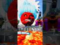 Small and big  Colorfull Monster Moon Cars vs Lawa #13 #beamng #new #beamngdrive  #beamngdriveshorts