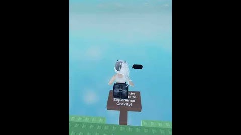 Roblox trend. Game name: Experience Gravity