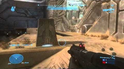 Halo Anniversary - Pistol Double Kill - Rage Quit