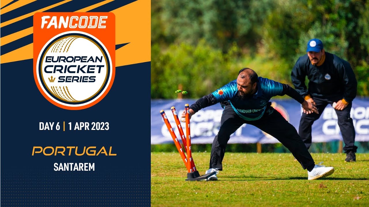 🔴 FanCode ECS Portugal, Santarem, 2023 | Day 6 | T10 Live Cricket | European Cricket