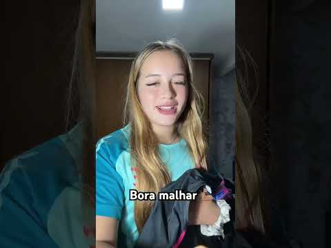 Arrume-se comigo para treinar!