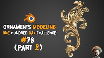 Ornaments Modeling in Blender #78 Part2
