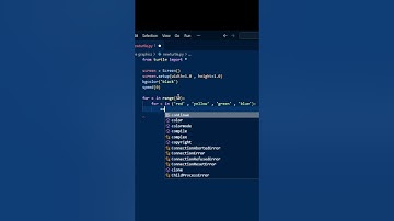python turtle graphics #graphics #python #turtle #shorts