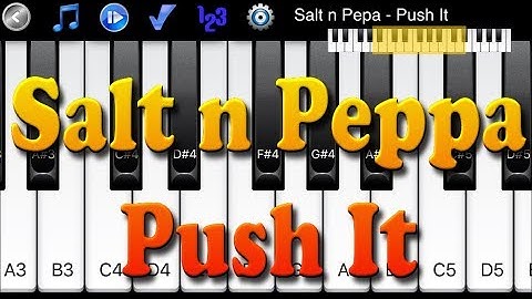 Push It Piano version - Piano performance video thumbnail
