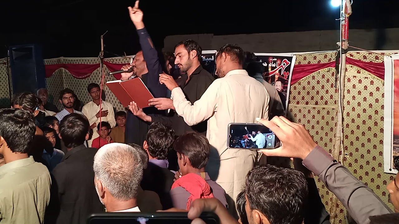 Manzer Abbas rind Noha live at tharushah 24 Safer 2020 - YouTube