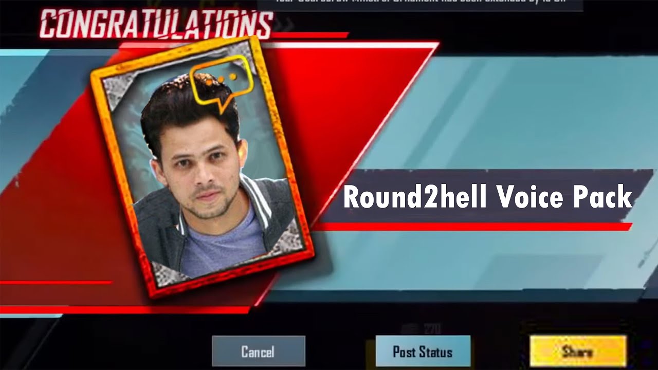 Round2hell Voice Pack In BGMI | Part- 1 | mOOdy - YouTube
