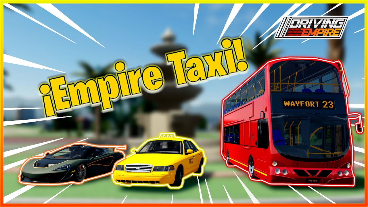 🚕 DIRECTO 🚕 - ¡Taxi Empire! | Driving Empire - Roblox - YouTube