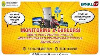 Monitoring dan Evaluasi Serta Pengundian Hadiah Atas Pelunasan PBB-P2 Tahun 2021 Hari Kedua Monitoring dan Evaluasi Serta Pengundian Hadiah Atas Pelunasan PBB-P2 Tahun 2021 Hari Kedua