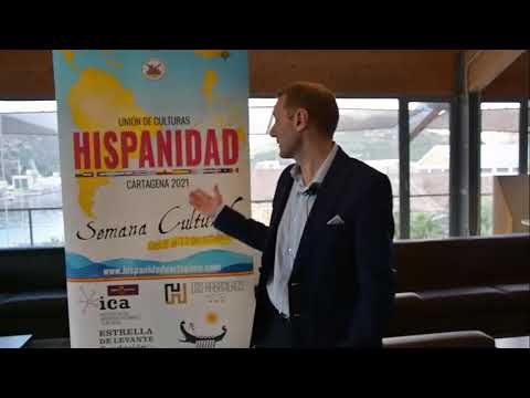 Ángel Benzal. Presidente de la Asociación Cultural Héroes de Cavite. Hispanidad Cartagena 2021