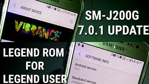 💥VibranceUX Rom💥 For SM-J200G,J200GU,J200F,J200M User 😎- Upgrade 7.0.1 💥With Proof [HINDI]