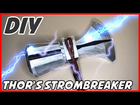 ใหญ่มาก!! DIY ขวานธอร์ Thor's Stormbreaker | taetae special x THOR