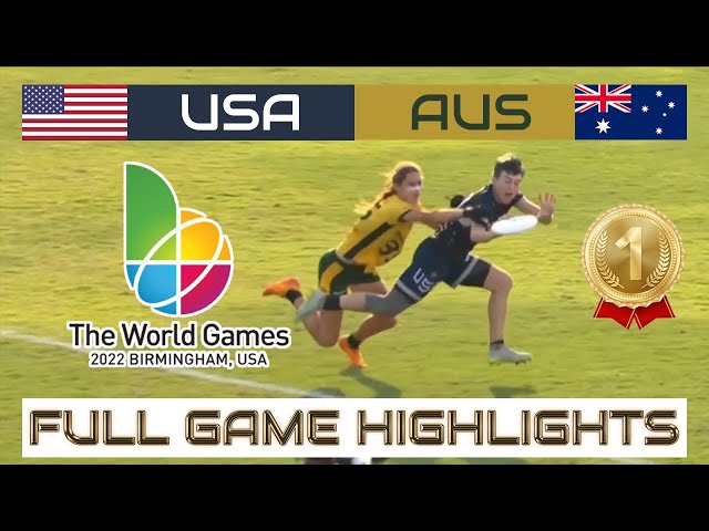 USA vs Australia | 2022 World Games Final | FULL GAME HIGHLIGHTS class=