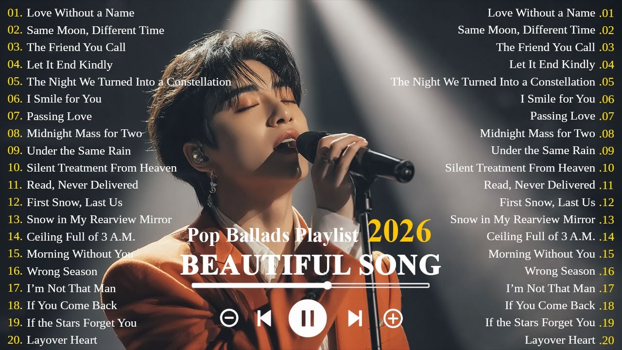 Beautiful Love Songs 2026🎵 | Easy-Listening & Emotional Ballads | K-Drama OST Vibes