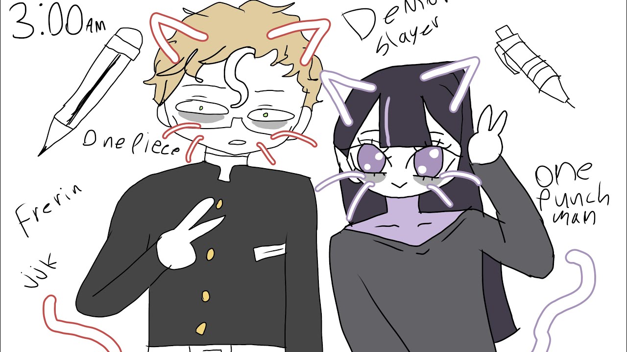 ‏تحدي رسم و نحنا سهرانين 😴✍🏻￼