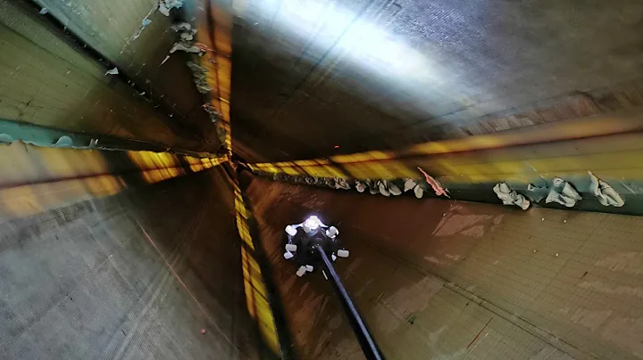 SISTEMA ROBÓTICO E CÂMERA 360° DE INSPEÇÃO INTERNA EM PÁ EÓLICA - HORUS SOLUÇÕES VERTICAIS