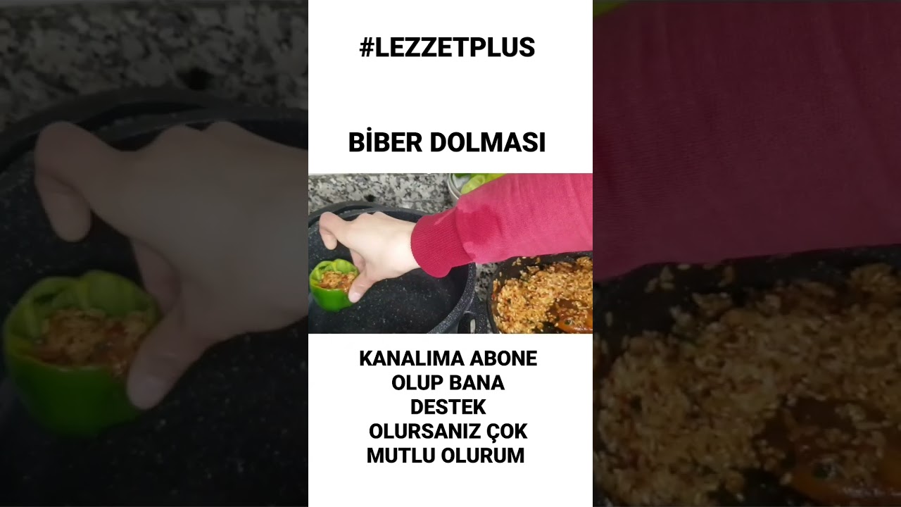 #lezzetplus #shorts #biber #biberdolmasi #biberdolması #yemektarifleri #yemektarifi #yemek #yummy