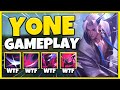 NEW CHAMPION YONE IS 100% BEYOND BROKEN! (AOE ZED ULT) YONE MID GAMEPLAY! - League of Legends