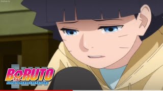 Kawaki breaks Himawari's present for Hinata | Boruto: Naruto Next Generations