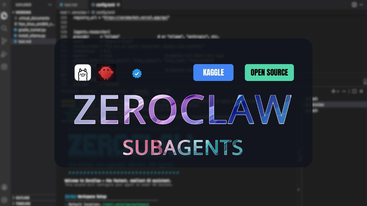 ZeroClaw Multi-Agent + Ollama: 10X Productivity with Ultra-Efficient Fully Autonomous SubAgent Team