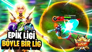 EPİK LİGİ İŞTE BÖYLE BİR LİG!🤣 - BEATRIX - Mobile Legends