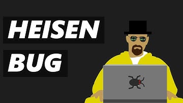 What is a Heisenbug?