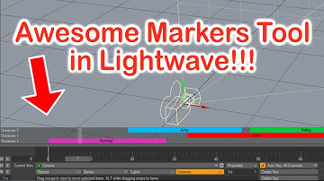 Awesome Markers Tool in Lightwave 3D - Tutorial