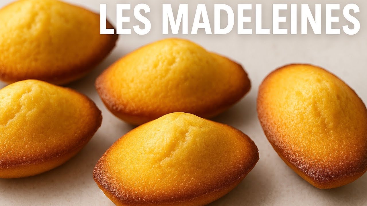 LES MADELEINES D'ALAIN DUCASSE - Recette de chef