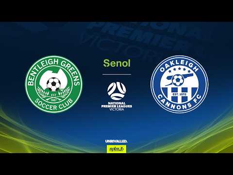 2026 Senol NPLM Victoria Round 23: Bentleigh Greens SC v Oakleigh Cannons FC — football video