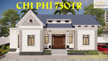 MẪU NHÀ CẤP 4 MÁI THÁI ĐẶC BIỆT NHẤT HÀ NAM, CHI PHÍ CHỈ 750TR