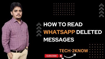 How to read WhatsApp Deleted Messages | WhatsApp Deleted Message kaise padhe (2022)